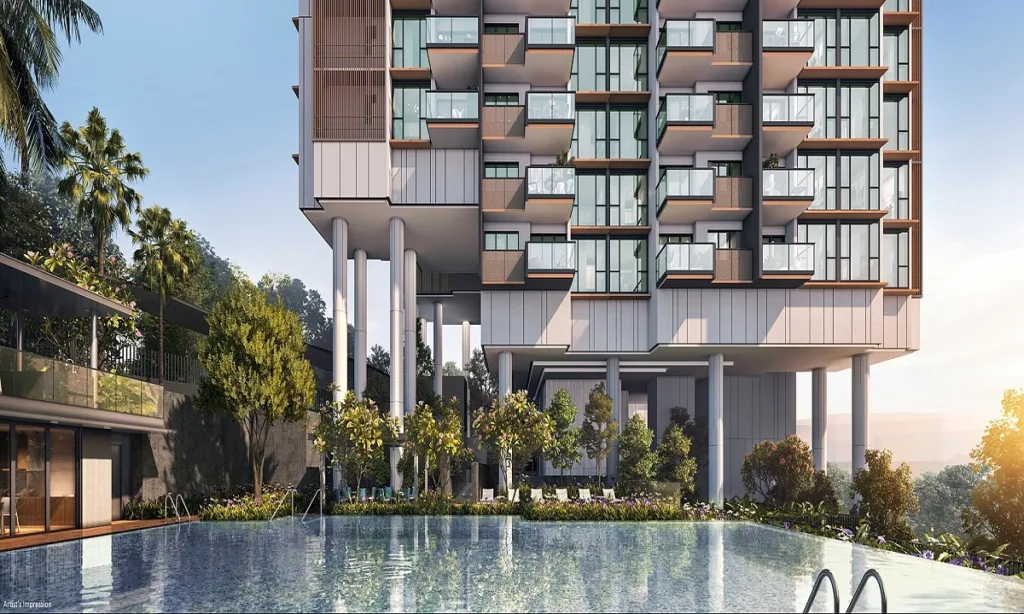 The Hill @ One-North Swimming Pool